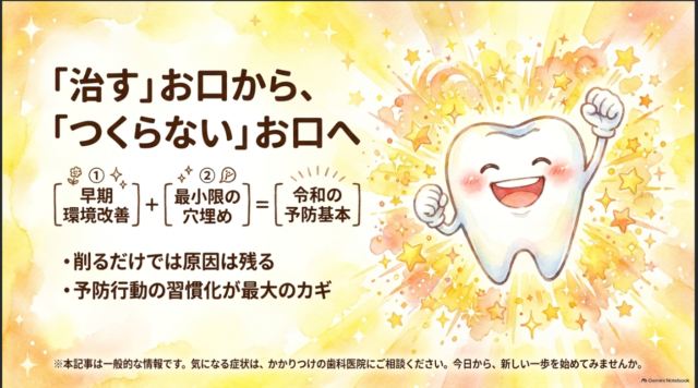 むし歯をつくらない